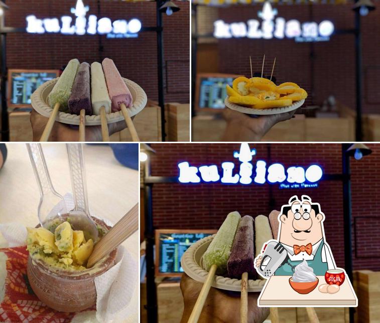 Kulfiano offers a variety of sweet dishes