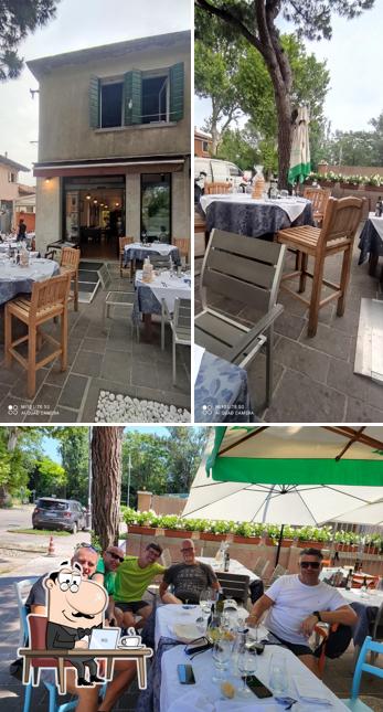 La foto della interni e esterno di Osteria all'Amo da Delio