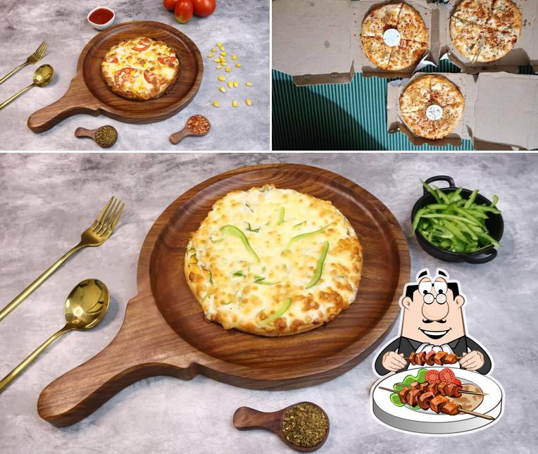 Food at Pizza Musketeer