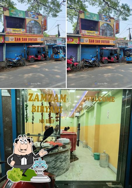 The exterior of Zamzam biryani Ghatakpukur