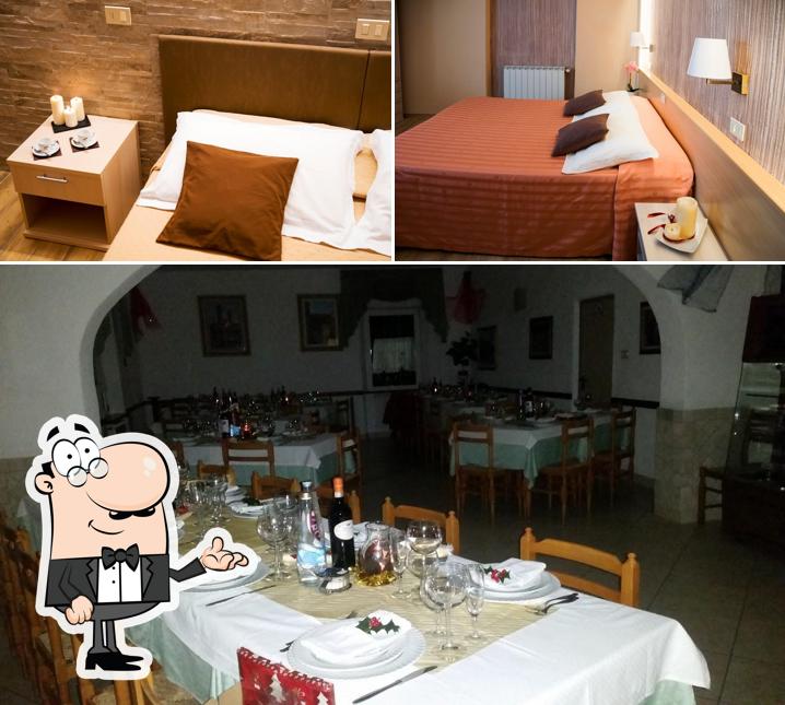 Dai un'occhiata agli interni di Hotel Il Fungo & Dea Wellness