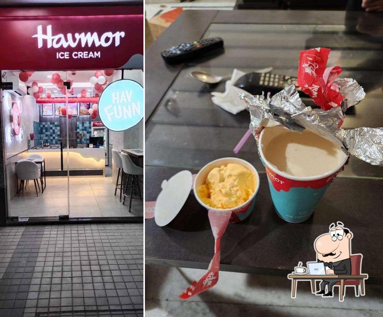 Check out how Havmor Icecream looks inside