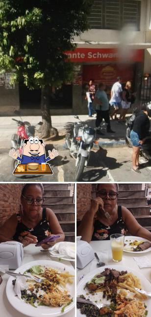 Comida em Lanchonete e Restaurante Schwanz