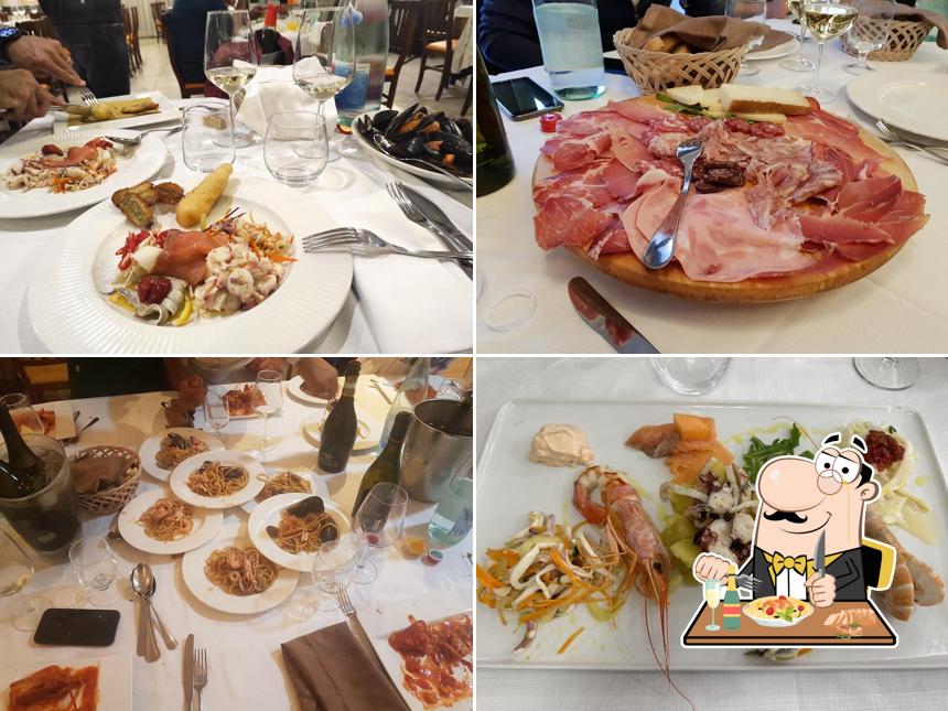 Cibo al Hotel Ristorante Da Valerio