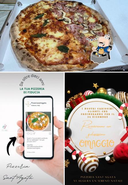 Cibo al Pizzeria Sant'Agata