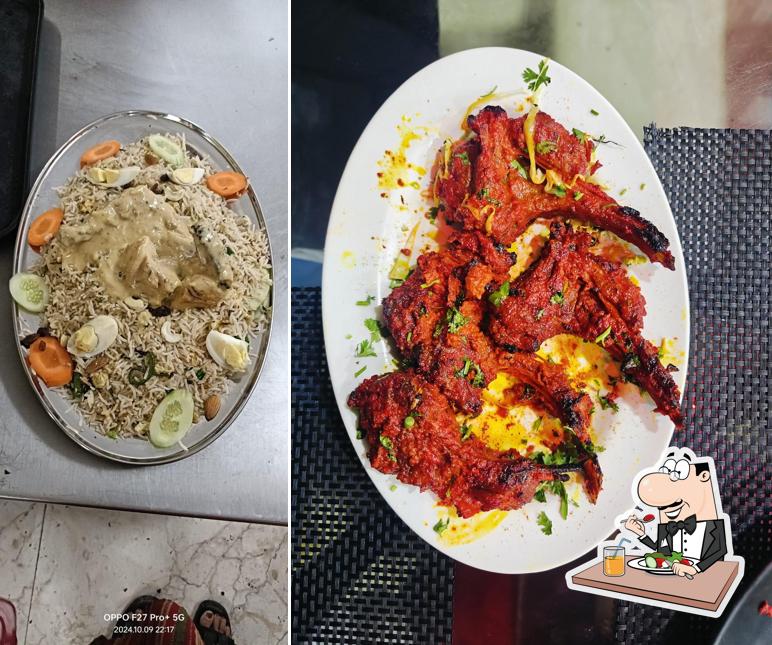 Food at Amal Kitchen