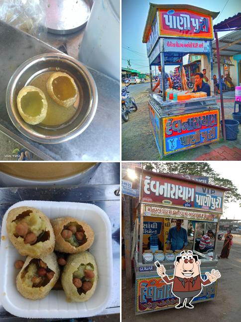 Food at Dev NARAYAN VIP PANI PURI RUMALA