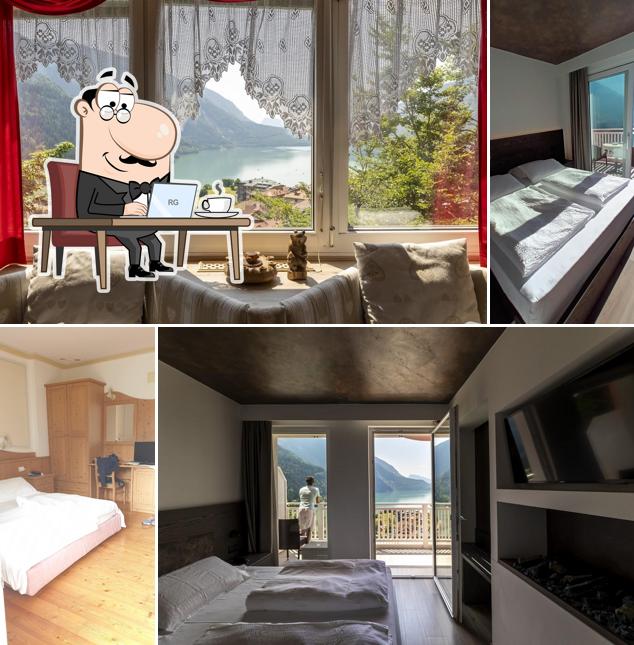 Gli interni di Hotel Londra Slow Living Molveno