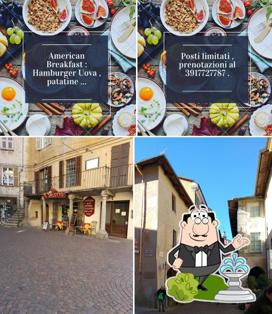 Questa è la immagine che raffigura la esterno e cibo di Il Salotto Saluzzo