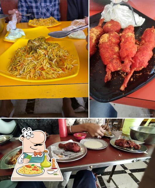 lucky nonveg restaurant is distinguished by food and interior