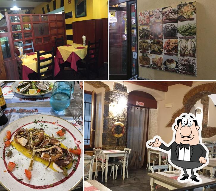 Gli interni di Trattoria Vegia Zena