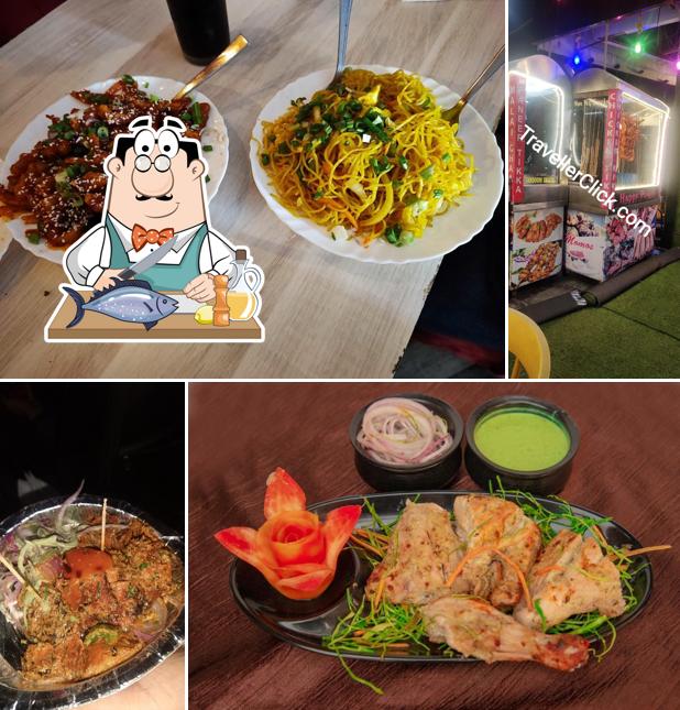 Grilled salmon at Happy Punjab