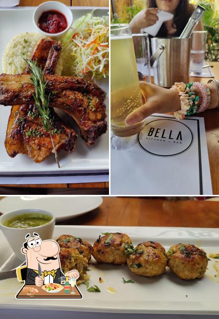 Pork chop at Bella kitchen & Bar