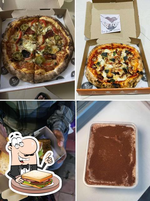 Grilled cheese sandwich at Fermentation Stories