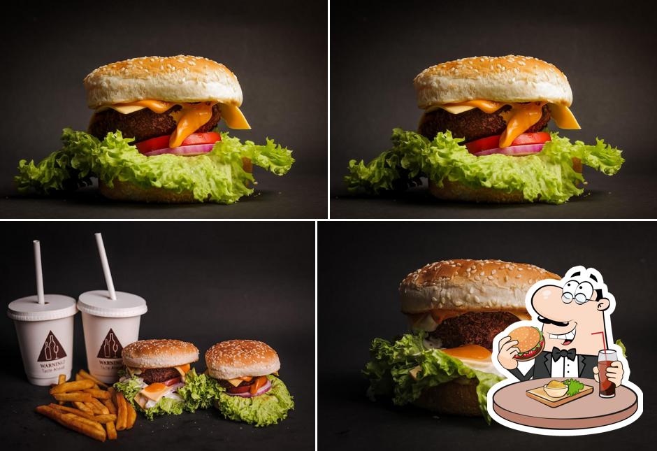 Warning! Taste Ahead’s burgers will suit a variety of tastes