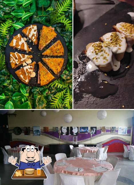 Questa è la immagine che raffigura la cibo e interni di Ristoro dell'Arte