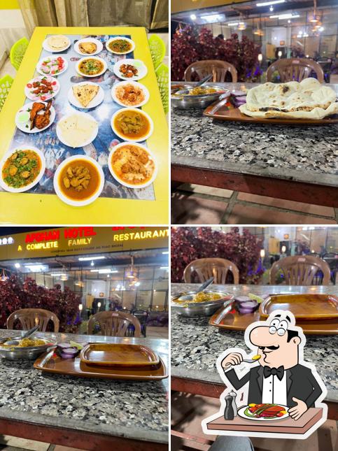 Food at Afghan Hotel