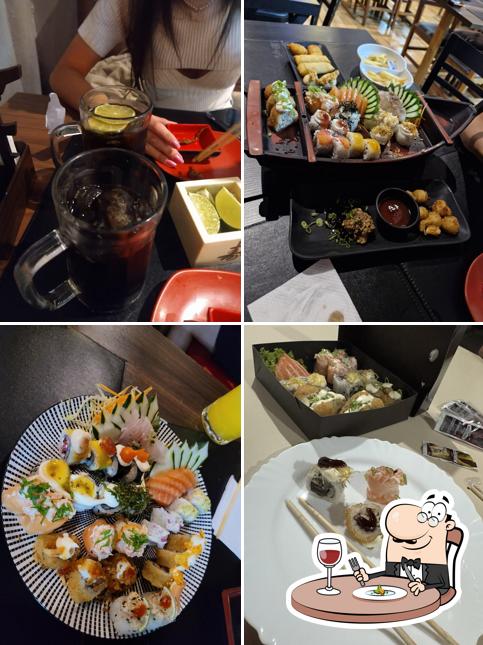 Comida em Gaijin Sushi Louge