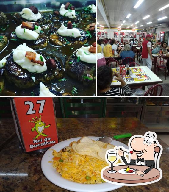 Platos en Rei do Bacalhau