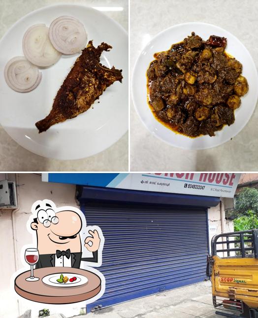 Food at Lunch House Perumbavoor