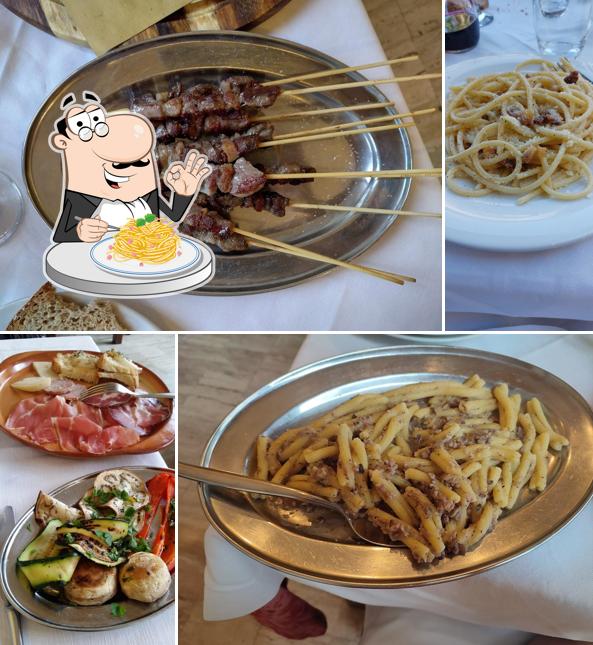 Spaghetti alla carbonara al Osteria Nonna Nina