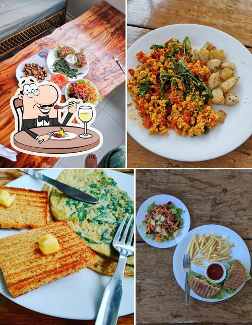 Food at The Inner Child Restaurant