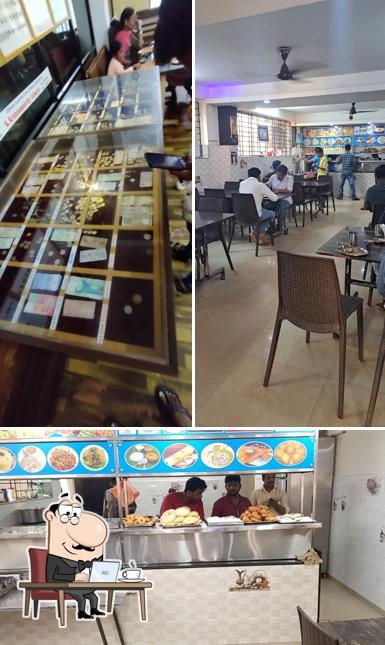 The interior of SAILEELA VEG RESTAURANT