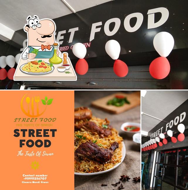 Meals at Street food restaurant