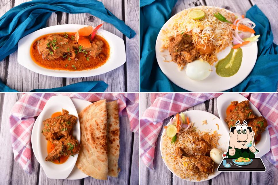 Meals at TAJ BIRYANI