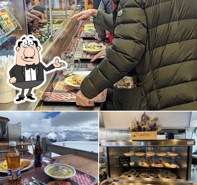 Gli interni di Berggasthaus Parsennhütte