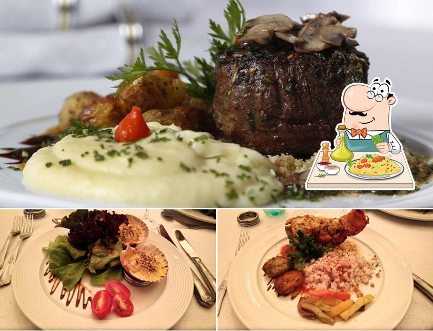 Platos en Cordon Blanc Restaurant