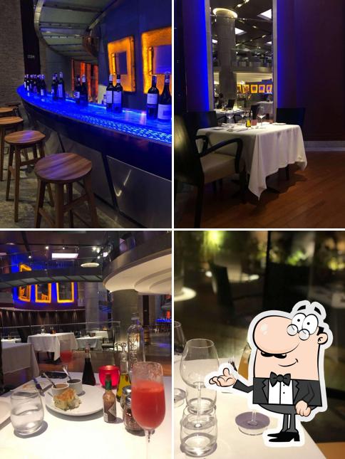 The interior of Stax