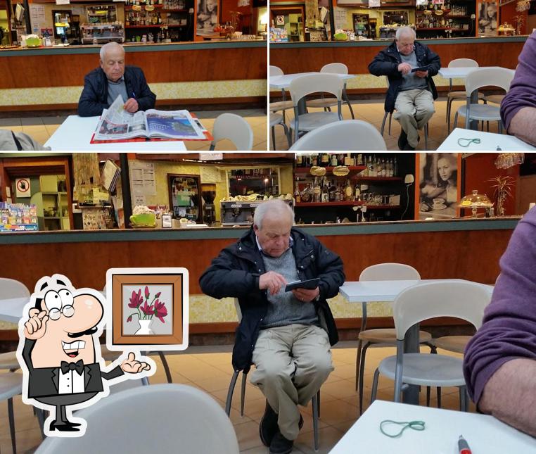 Gli interni di Bar Arcobaleno