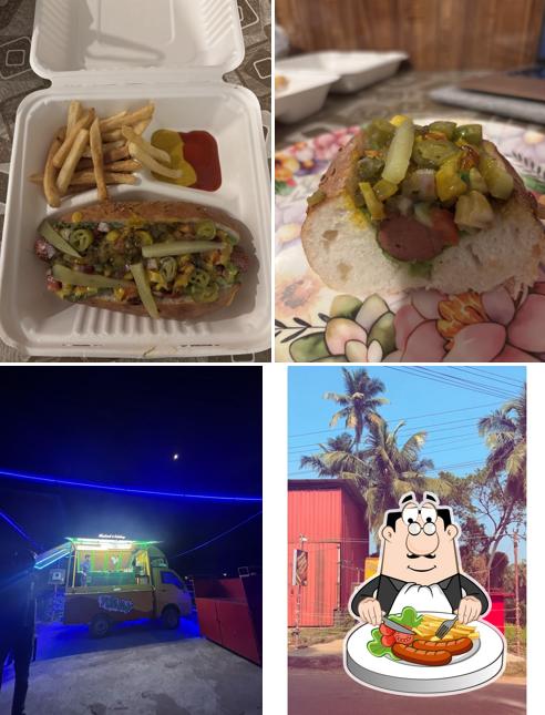 Take a look at the picture showing food and exterior at Mustard & Ketchup