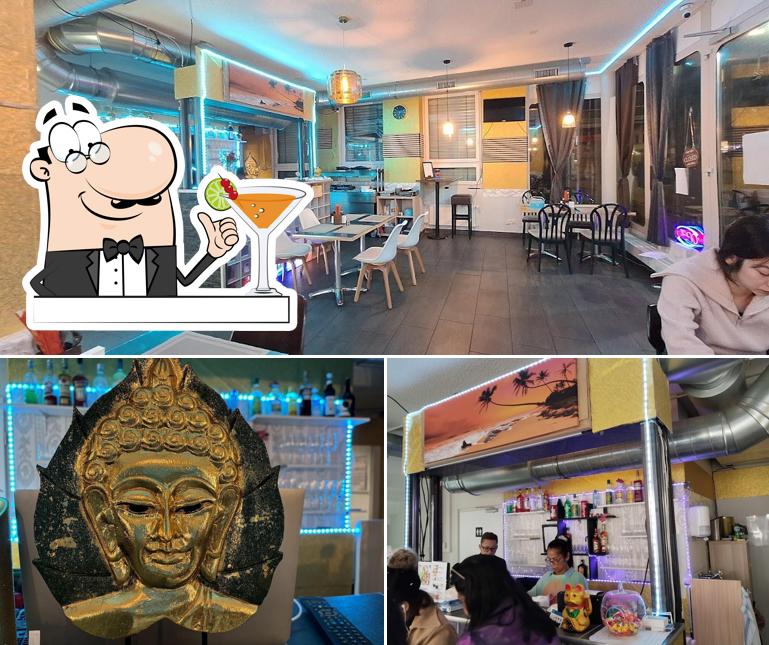 La foto della bevanda e interni di Thong Thai Restaurant & Take Away