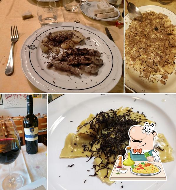 Platti al Trattoria Trebbi