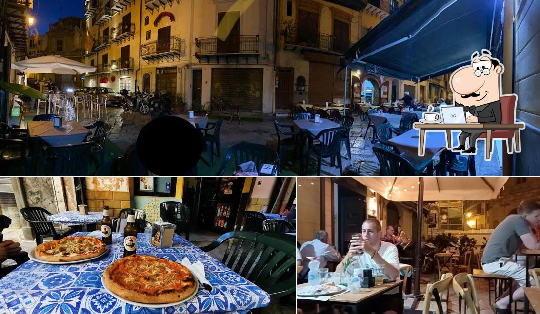 Gli interni di Voglia Di Pizza
