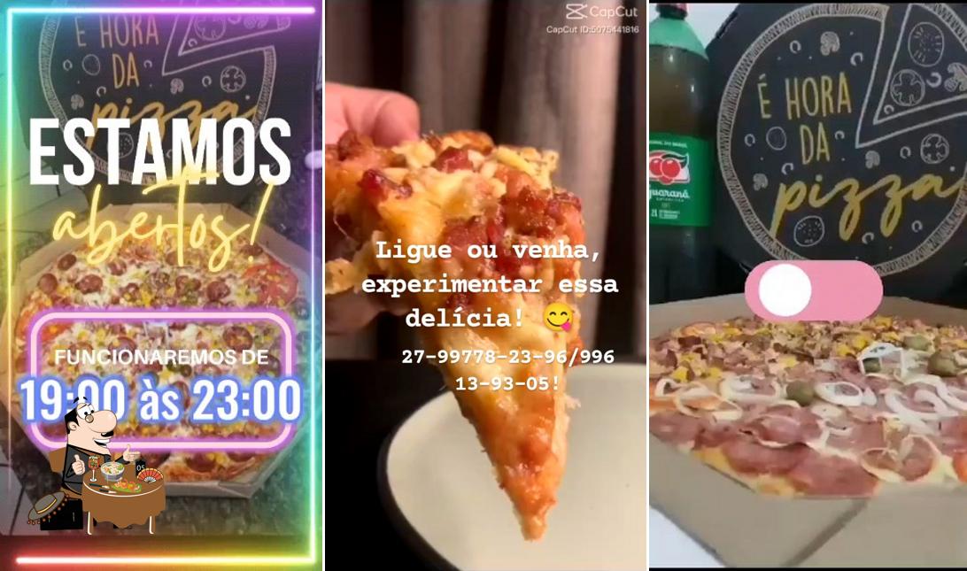 Platos en Carlinhos Pizzaria