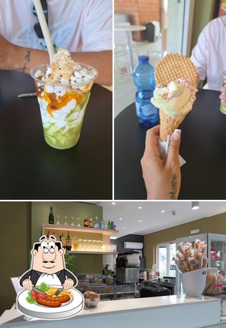 Questa è la foto che mostra la cibo e bevanda di Gelateria La Piazzetta