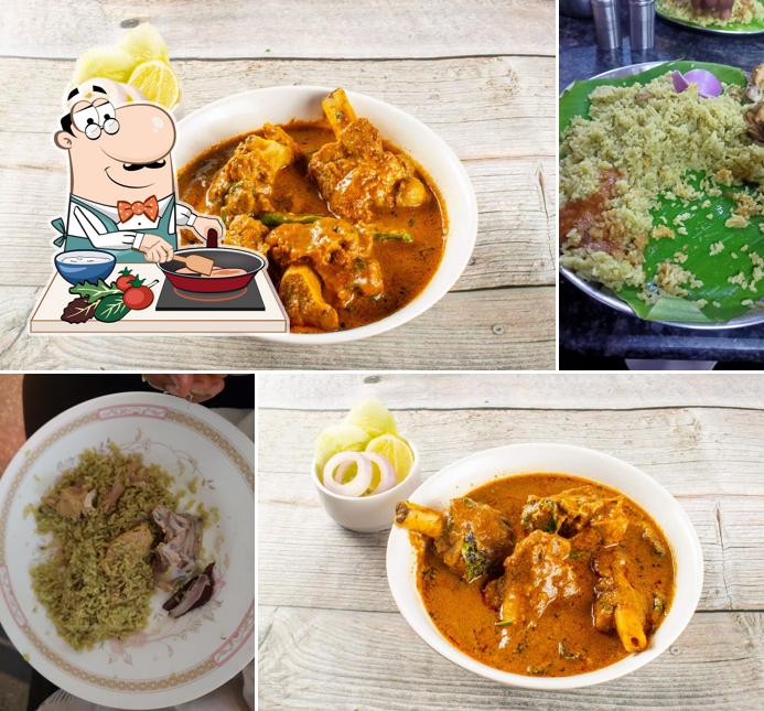 Chicken curry at Hotel Adithya Nonveg Nati Style Family Restaurant