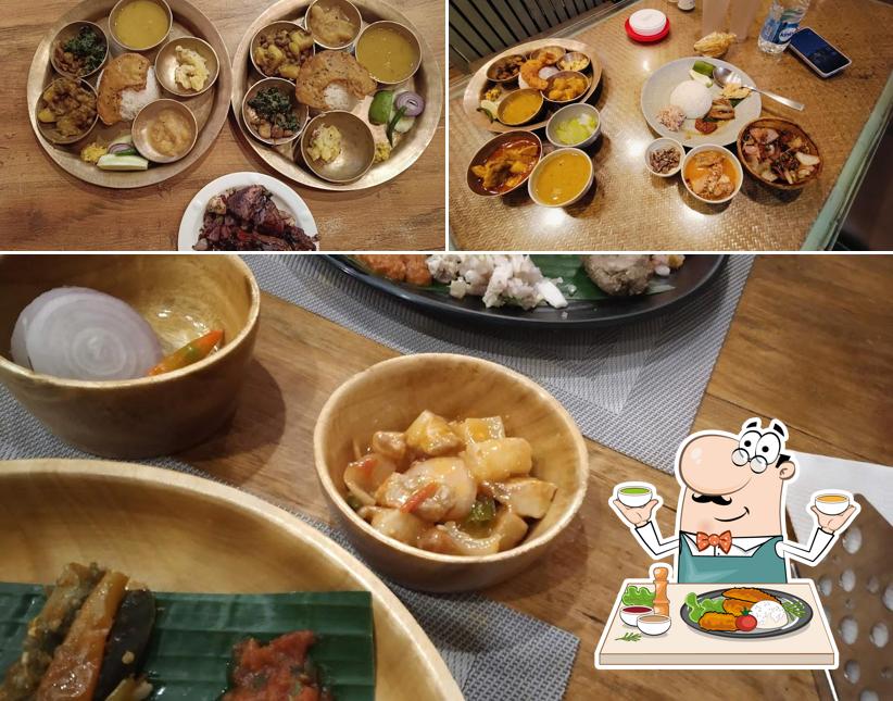 Food at Michinga Restaurant