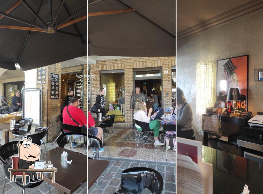 Gli interni di Art Caffe'
