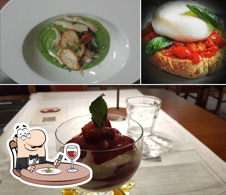 Mousse al cioccolato al Pizzeria La Cantinella