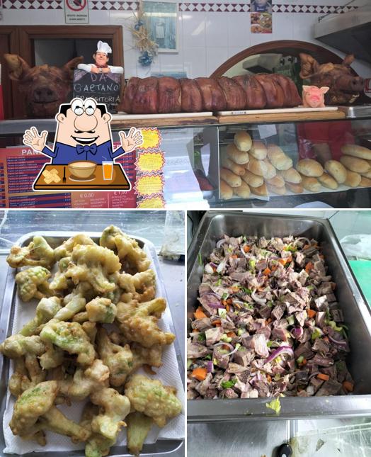 Platti al Friggitoria da Gaetano