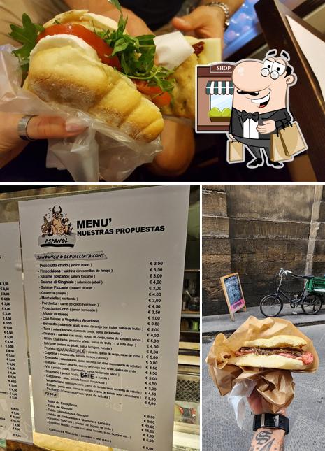 La immagine di esterno e cibo da Il Bufalo Trippone