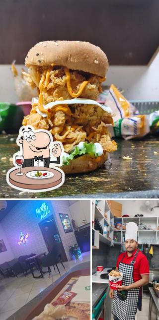 Pulled pork sandwich at The Crispy Hawkers - Ladowali Road