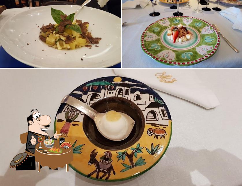 Platti al Ristorante La Caravella dal 1959