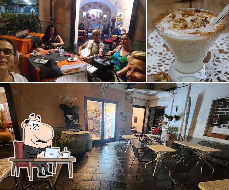 Guarda la foto che presenta la interni e bevanda di Bistrot 52