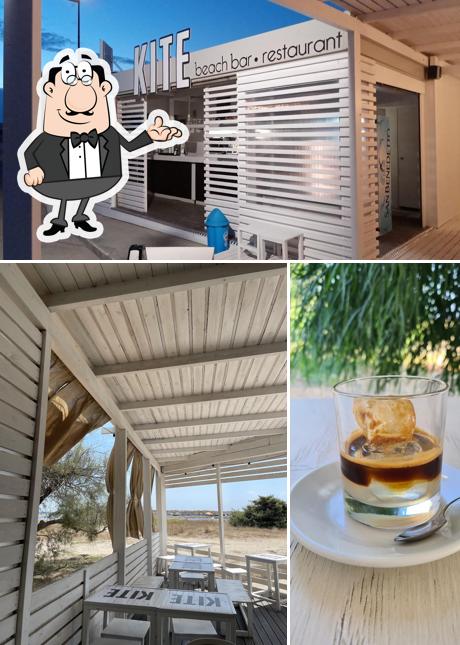 Gli interni di Kite Beach Bar & Restaurant