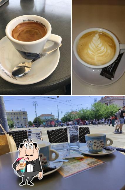 Tra le varie cose da Piano si possono trovare la bevanda e interni